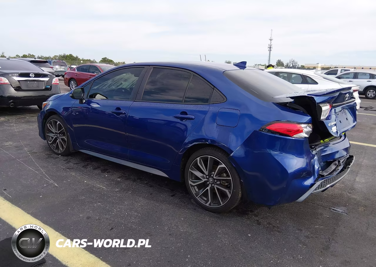 2021 Toyota Corolla Se VIN:JTDS4MCE3MJ063718 - 3