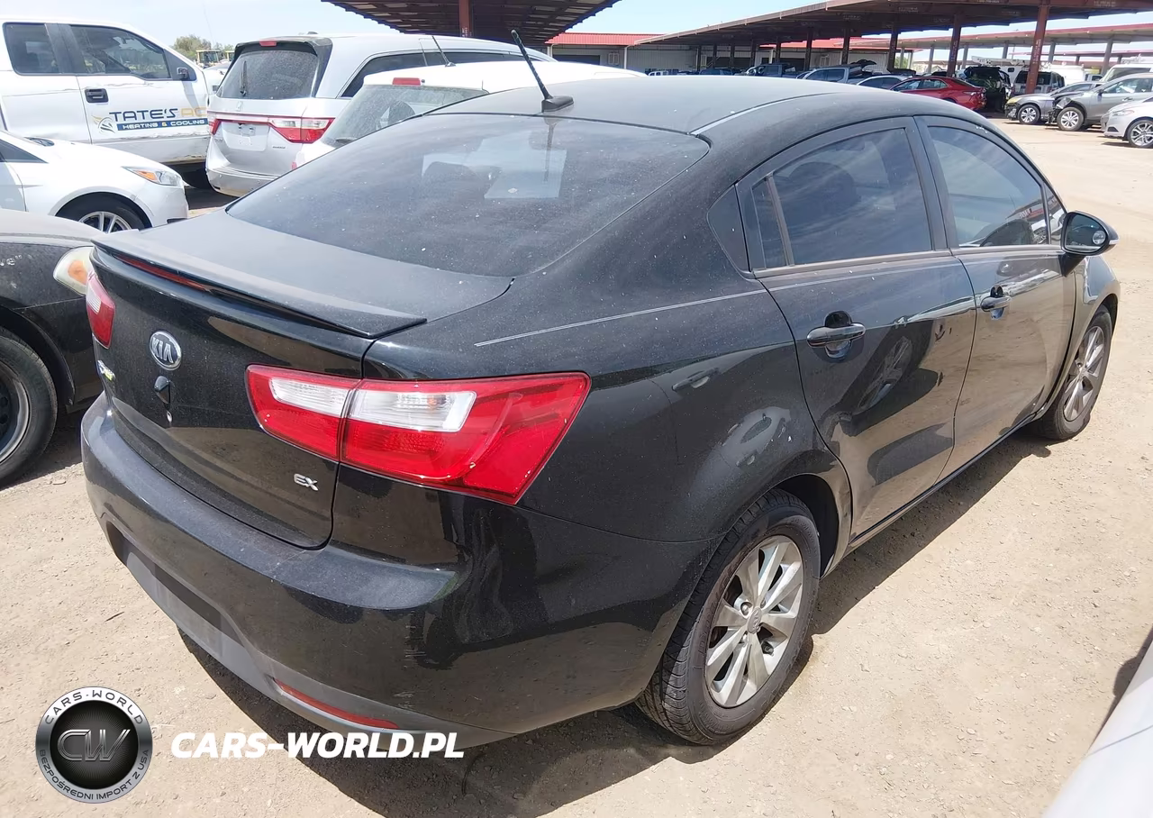 2013 Kia Rio Ex VIN:KNADN4A36D6150035 - 4