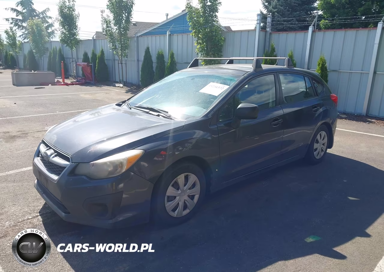 2012 Subaru Impreza 2.0I VIN:JF1GPAA65CH204310 - 2