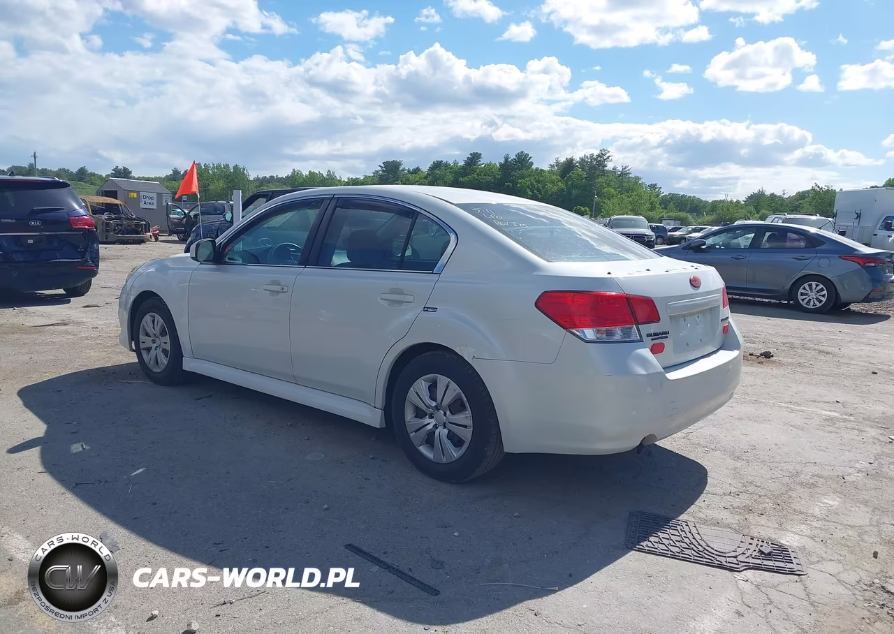 2011 Subaru Legacy 2.5I VIN:4S3BMBA63B3238048 - 3