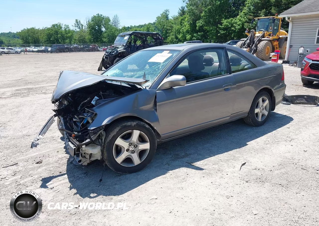 2004 Honda Civic Ex VIN:1HGEM21024L047606 - 2