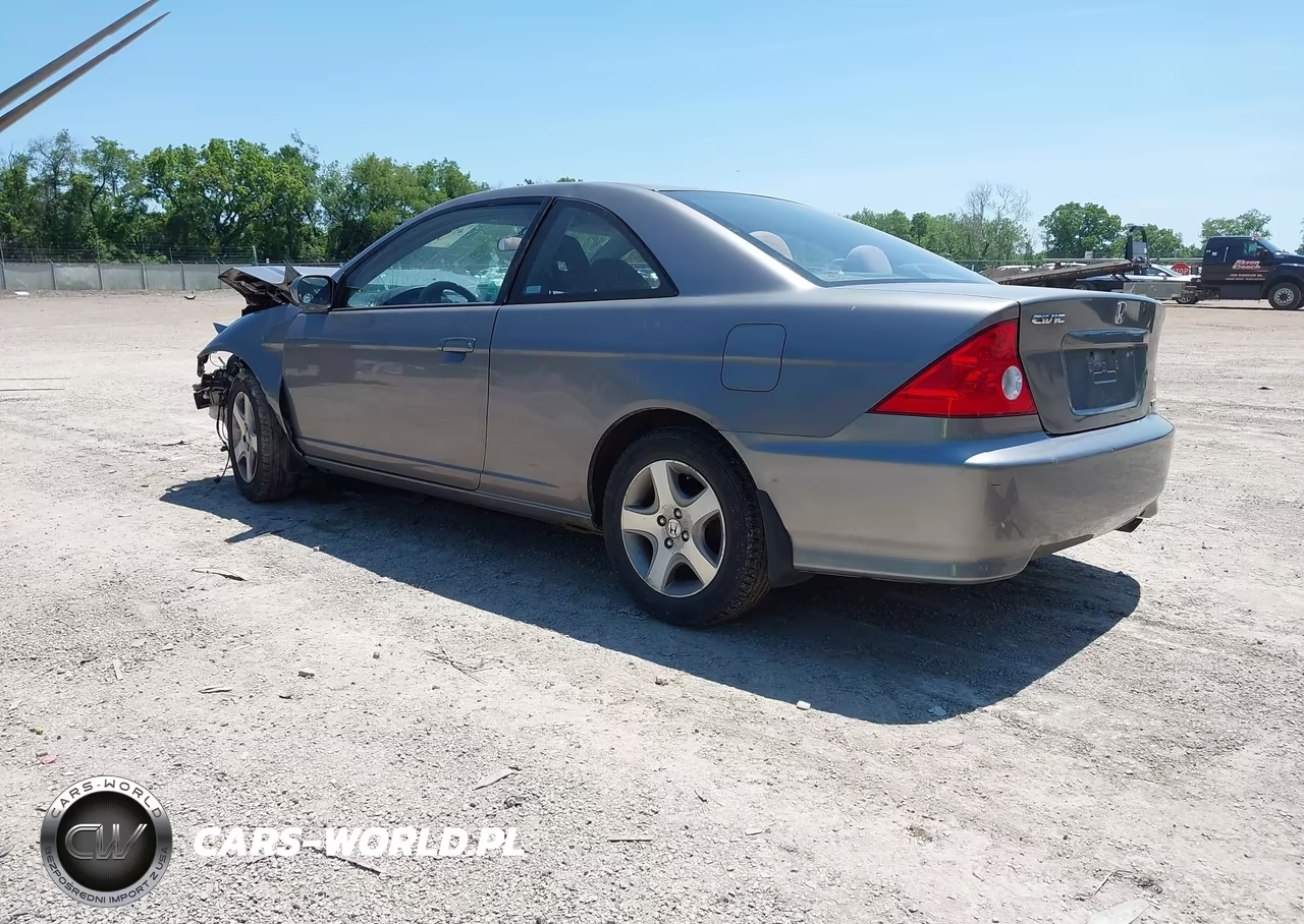 2004 Honda Civic Ex VIN:1HGEM21024L047606 - 3