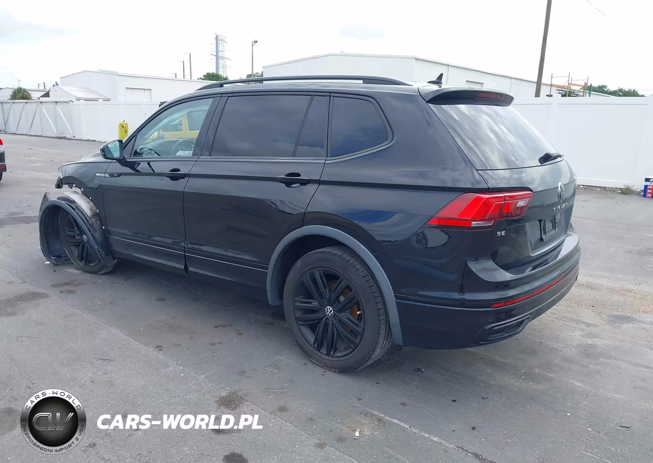 2022 Volkswagen Tiguan 2.0T Se R-Line Black VIN:3VVCB7AX2NM133750 - 3
