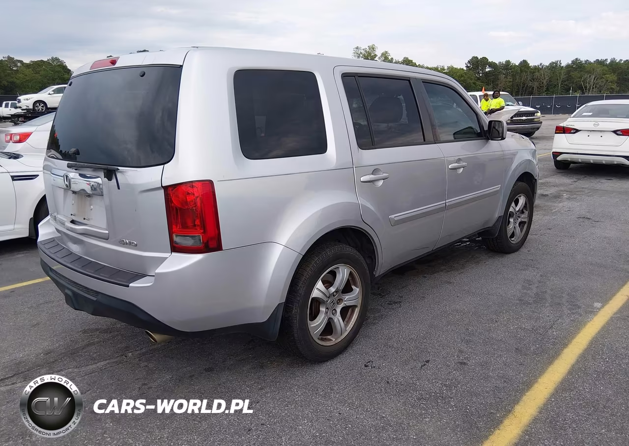 2012 Honda Pilot Ex-L VIN:5FNYF4H77CB085449 - 4