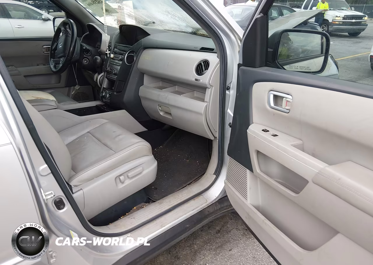 2012 Honda Pilot Ex-L VIN:5FNYF4H77CB085449 - 5