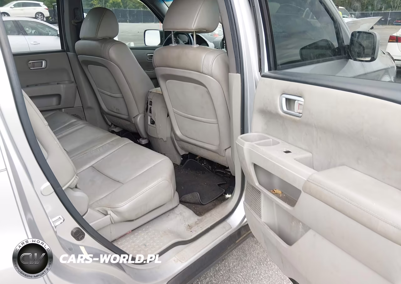 2012 Honda Pilot Ex-L VIN:5FNYF4H77CB085449 - 8