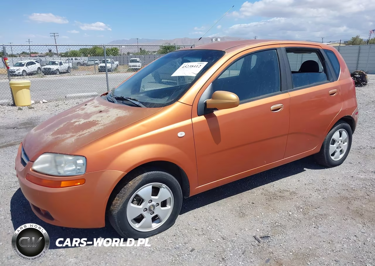 2006 Chevrolet Aveo Ls VIN:KL1TD66626B639744 - 2