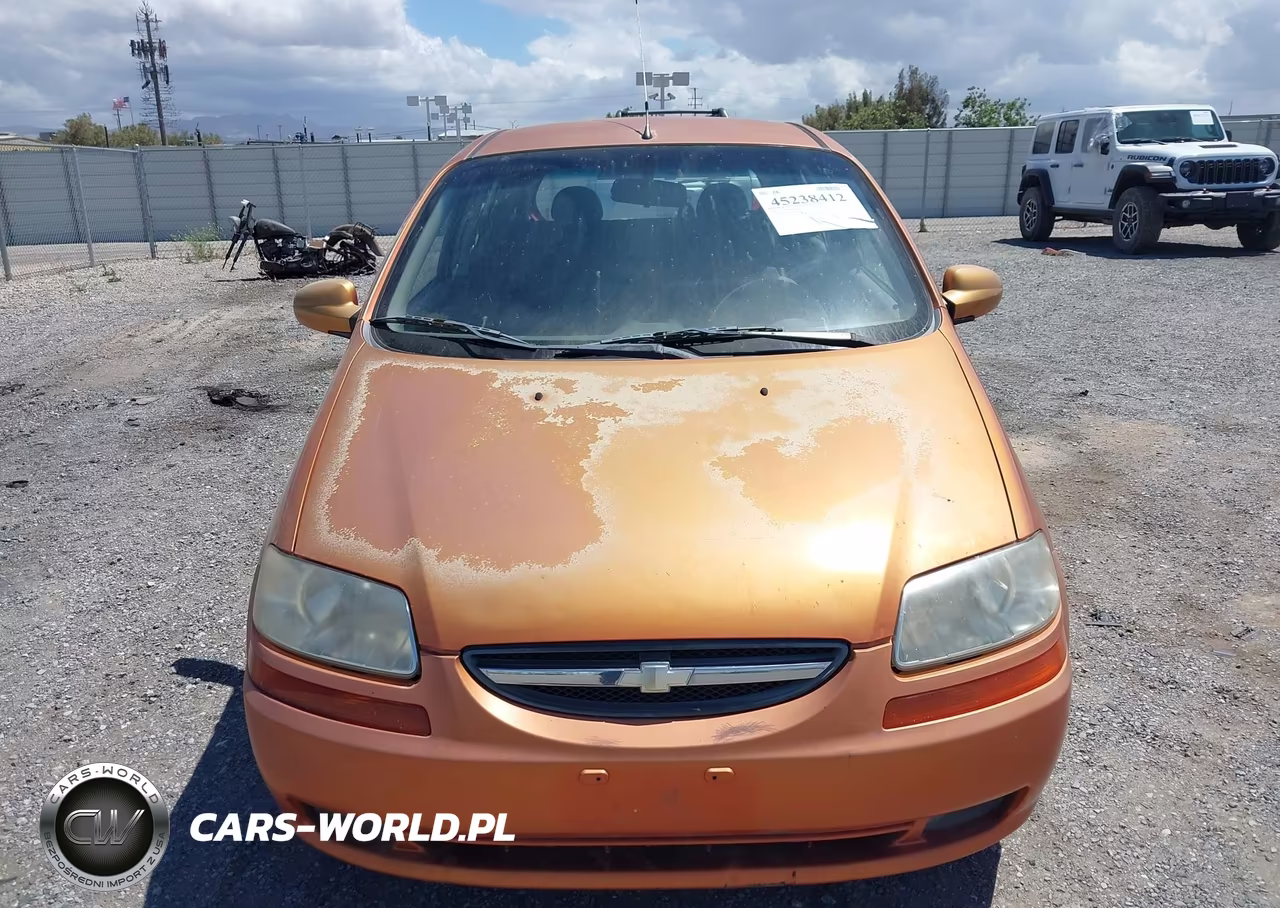 2006 Chevrolet Aveo Ls VIN:KL1TD66626B639744 - 6