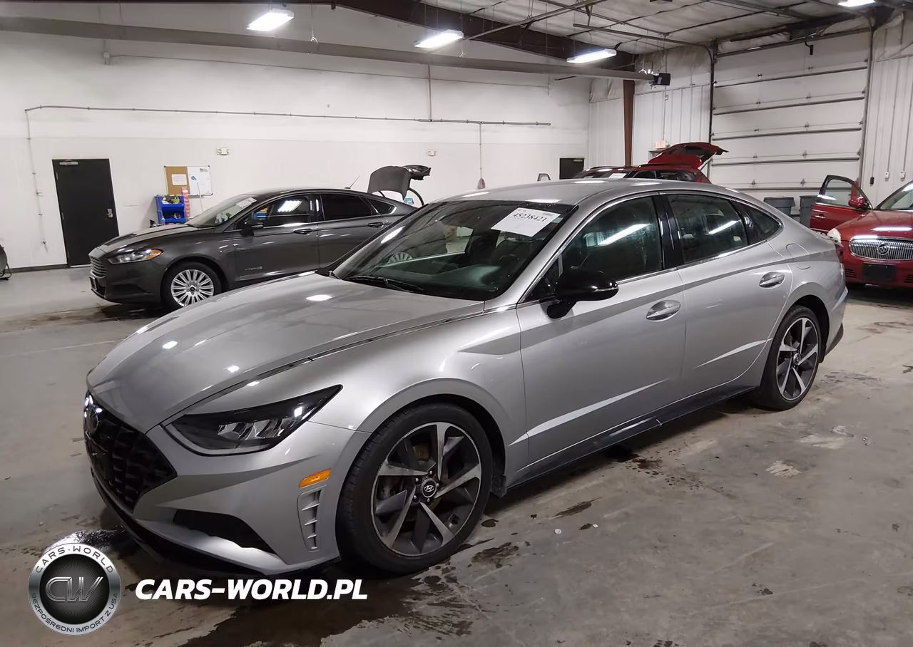2021 Hyundai Sonata Sel Plus VIN:5NPEJ4J21MH124152 - 2