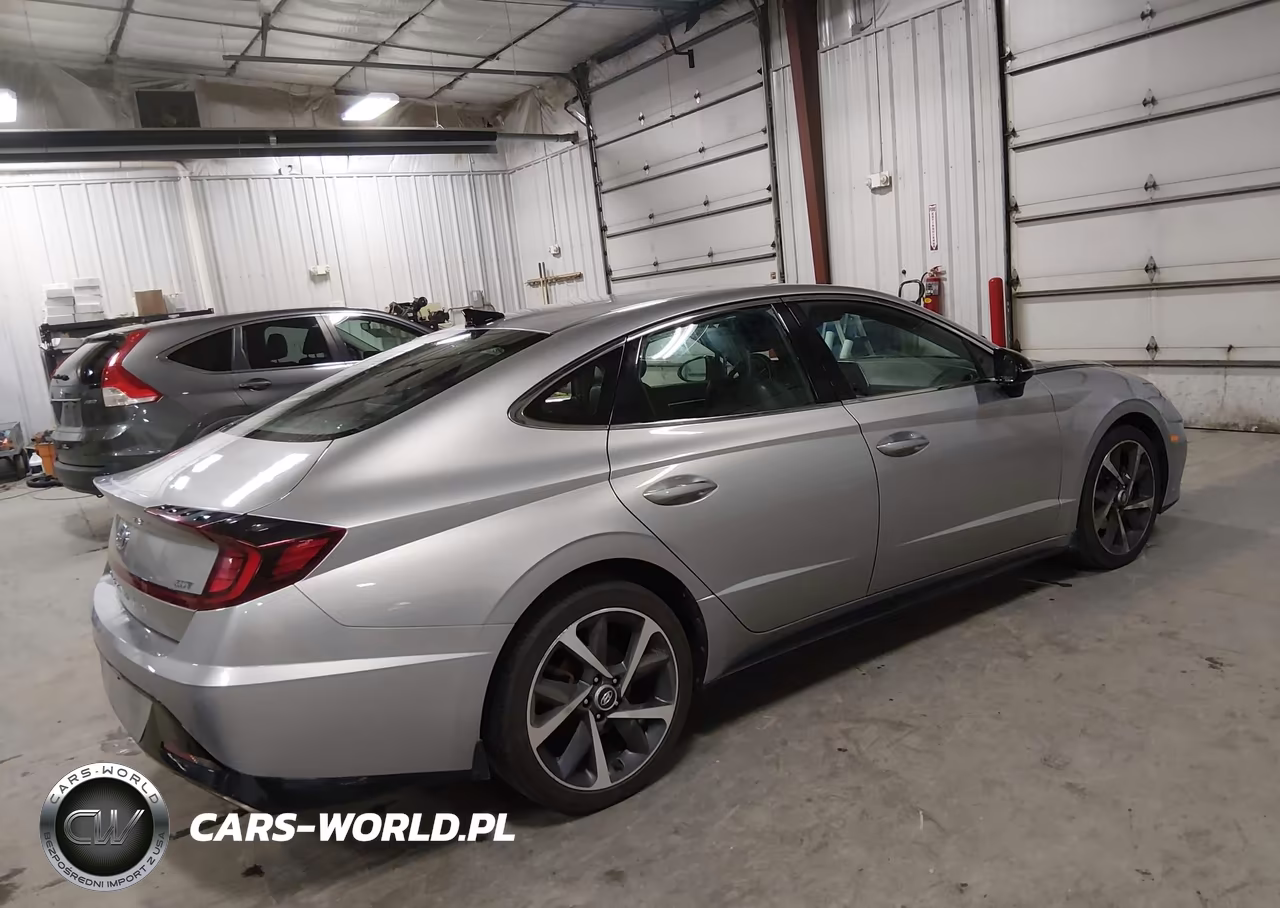 2021 Hyundai Sonata Sel Plus VIN:5NPEJ4J21MH124152 - 4