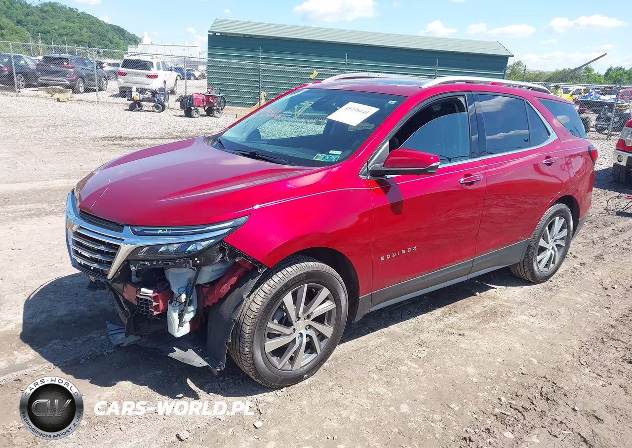 2022 Chevrolet Equinox Awd Premier VIN:3GNAXXEV0NS156477 - 2