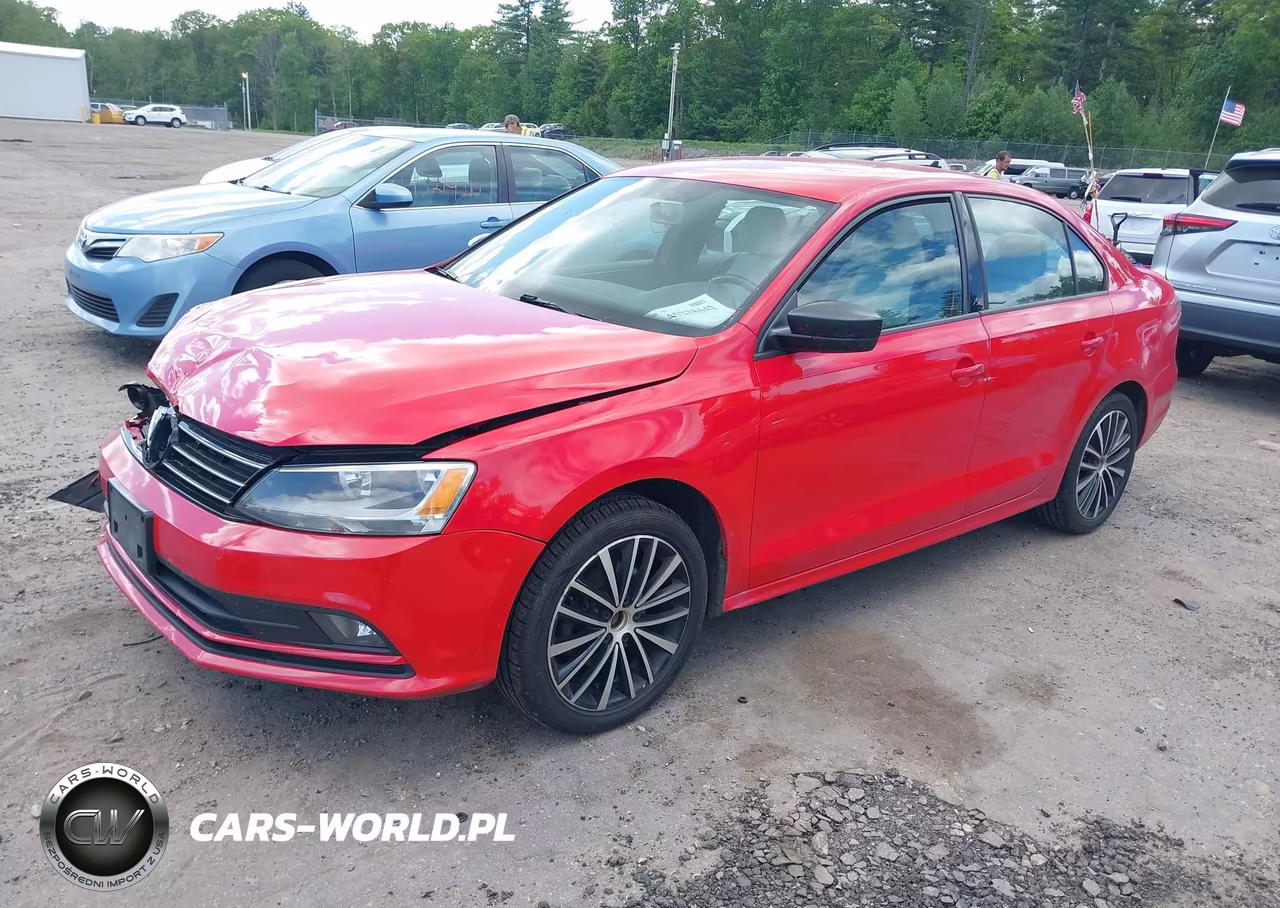 2016 Volkswagen Jetta 1.8T Sport VIN:3VWB17AJ1GM220631 - 2