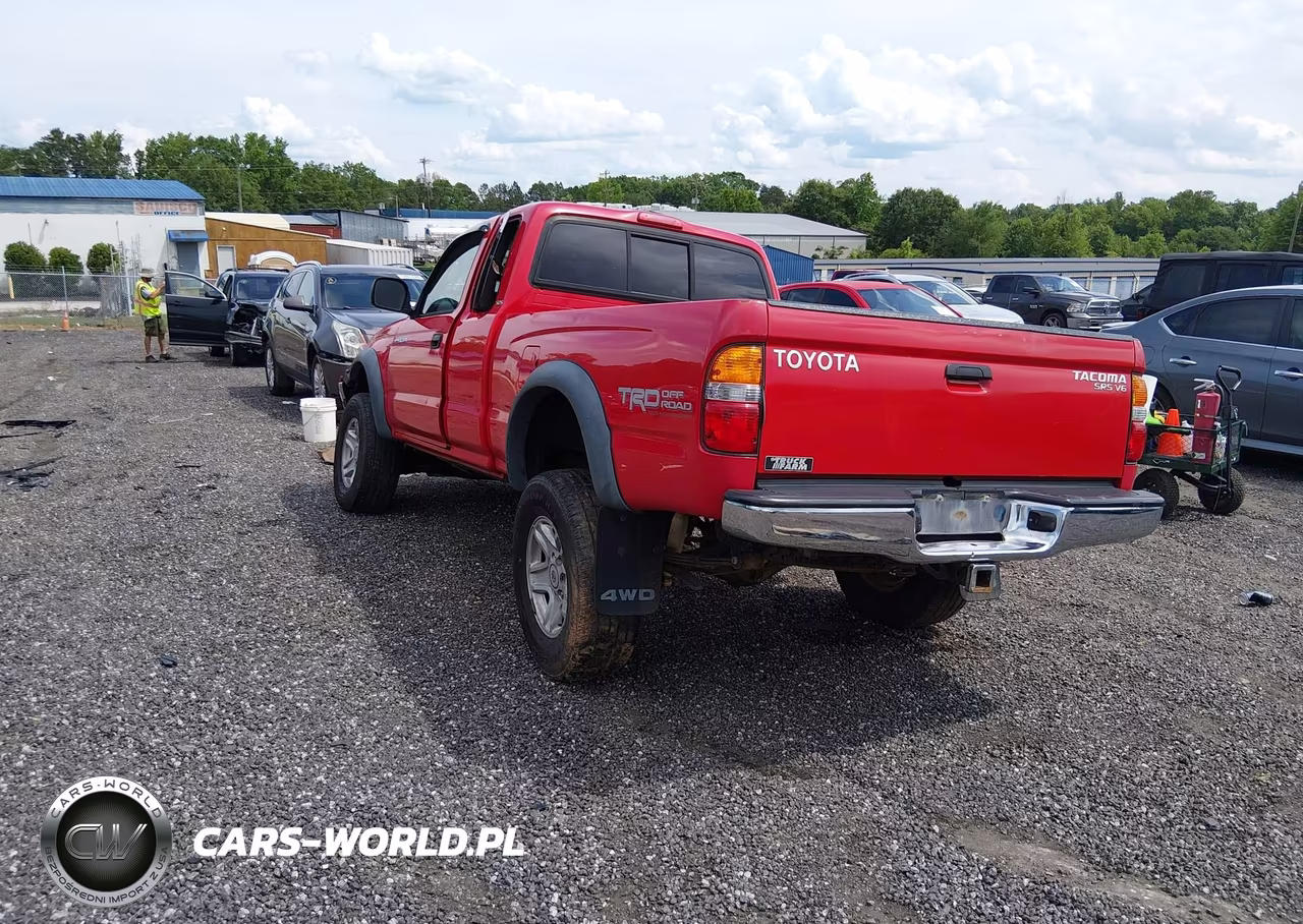 2004 Toyota Tacoma Base V6 VIN:5TEWN72N94Z341741 - 3