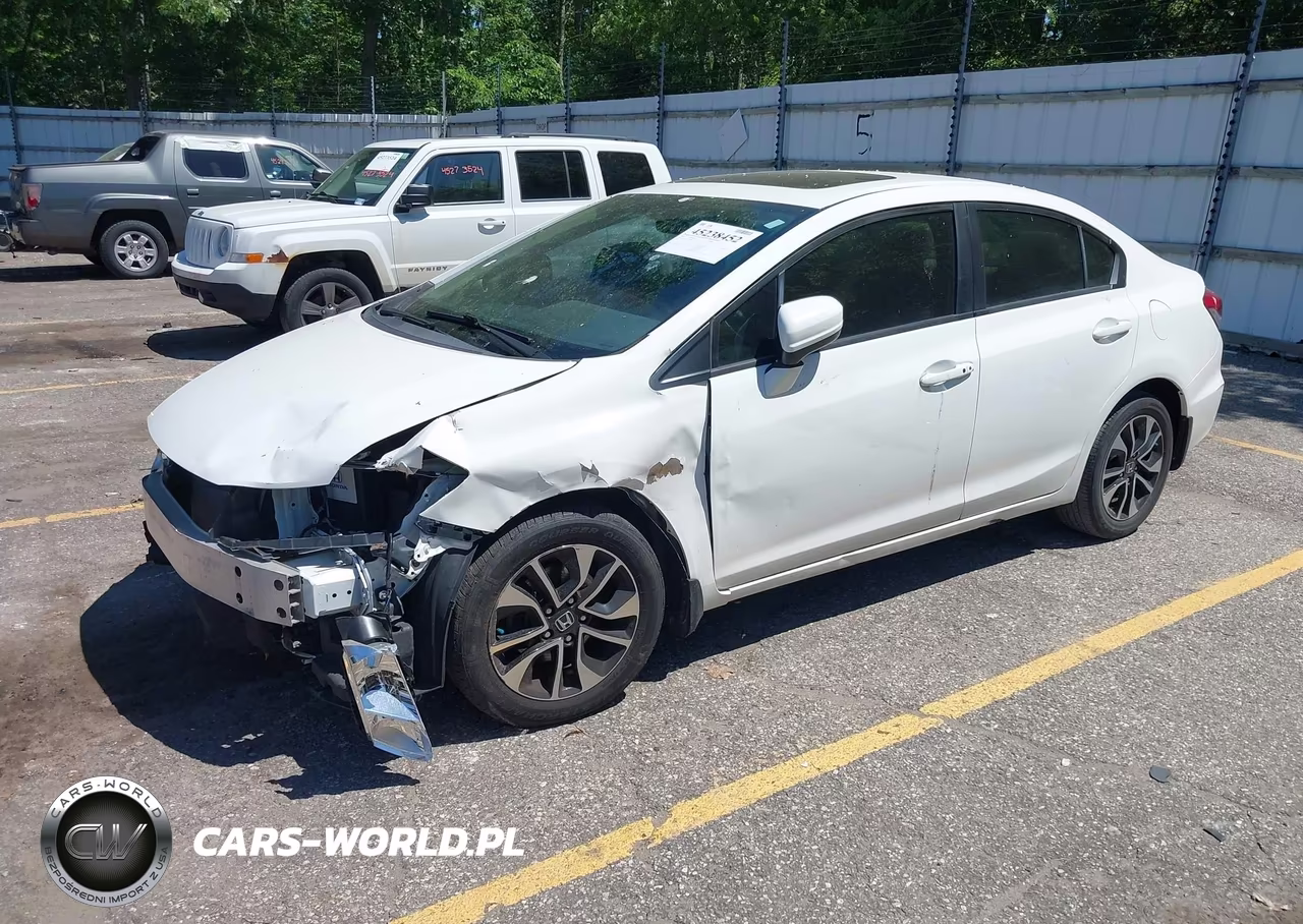 2014 Honda Civic Ex VIN:19XFB2F8XEE000177 - 2