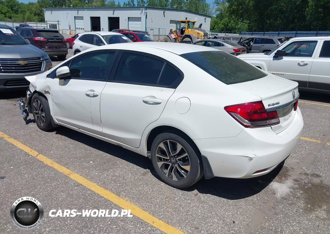 2014 Honda Civic Ex VIN:19XFB2F8XEE000177 - 3