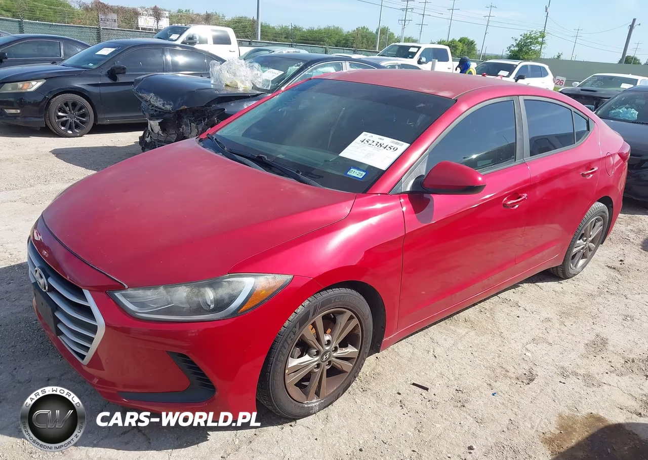2018 Hyundai Elantra Sel VIN:5NPD84LFXJH347731 - 2