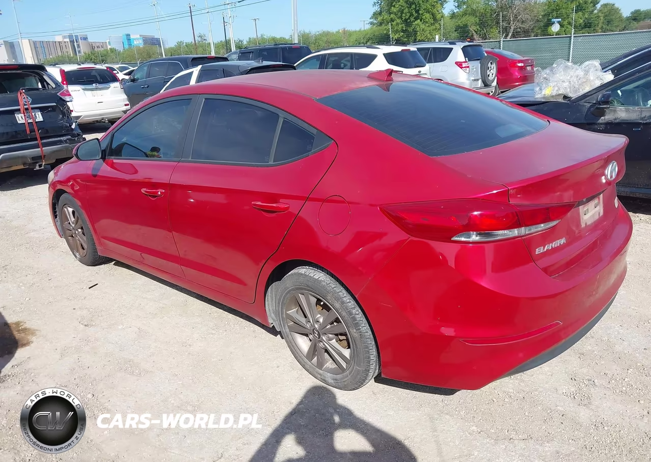 2018 Hyundai Elantra Sel VIN:5NPD84LFXJH347731 - 3