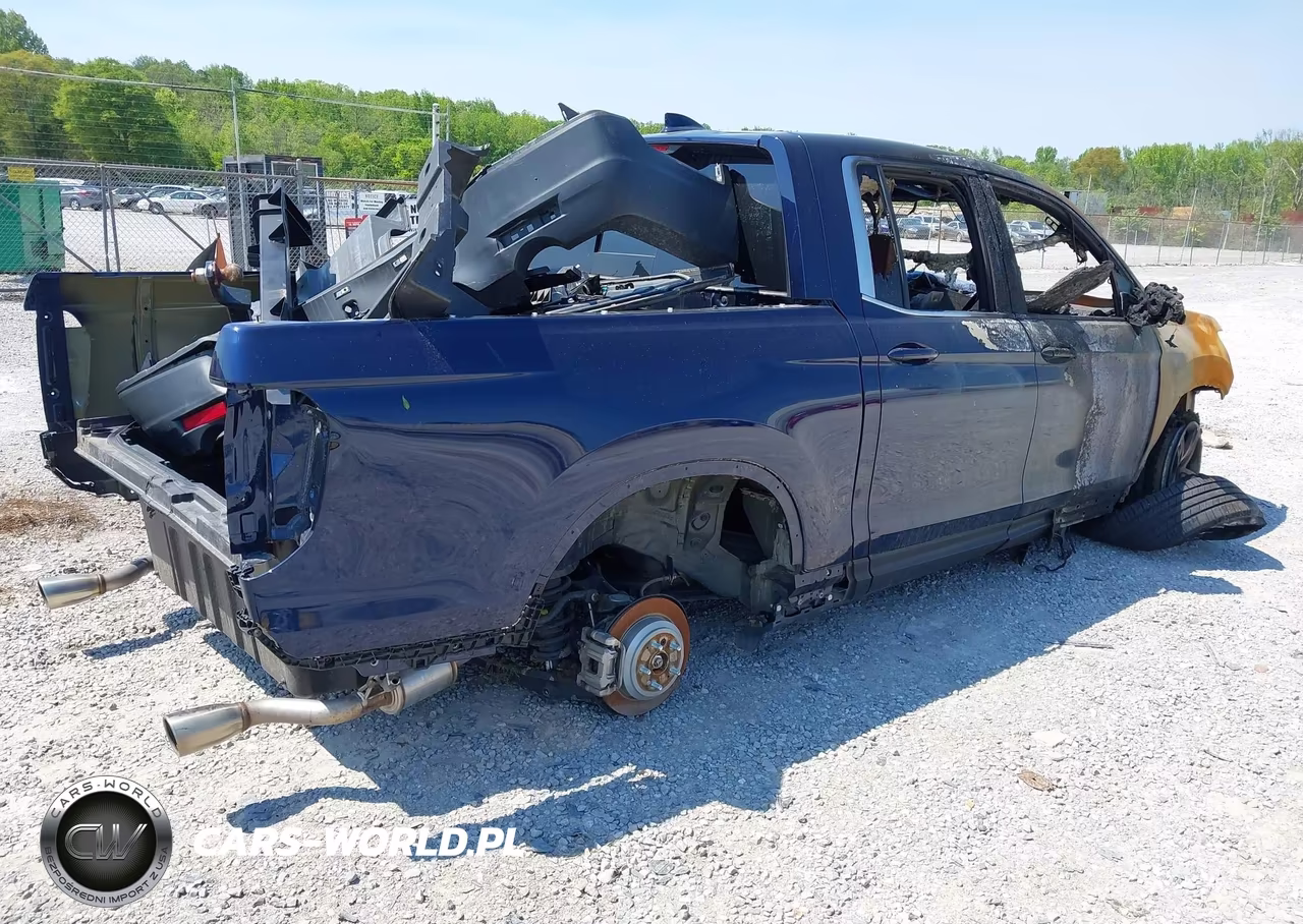 2021 Honda Ridgeline Awd Rtl VIN:5FPYK3F54MB019165 - 4