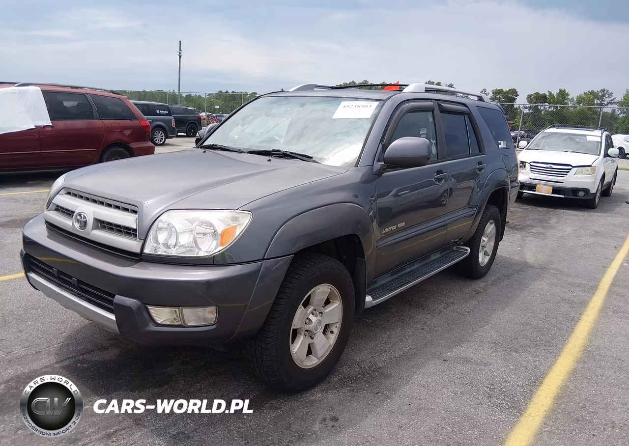 2003 Toyota 4Runner Limited V6 VIN:JTEBU17R230010827 - 2