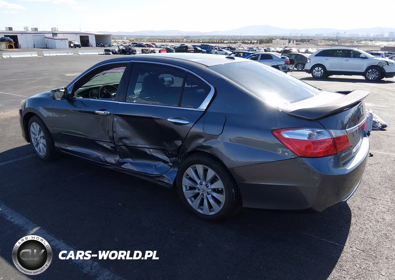 2014 Honda Accord Ex-L VIN:1HGCR2F81EA027450 - 3