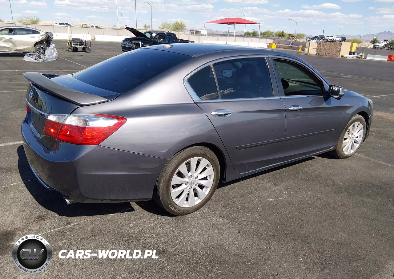 2014 Honda Accord Ex-L VIN:1HGCR2F81EA027450 - 4