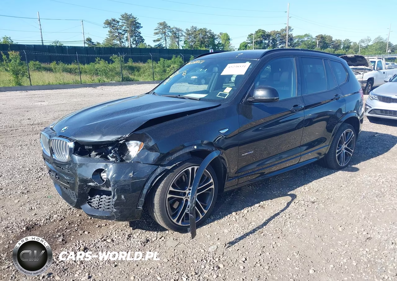 2015 BMW X3 xDrive28I VIN:5UXWX9C51F0D60499 - 2