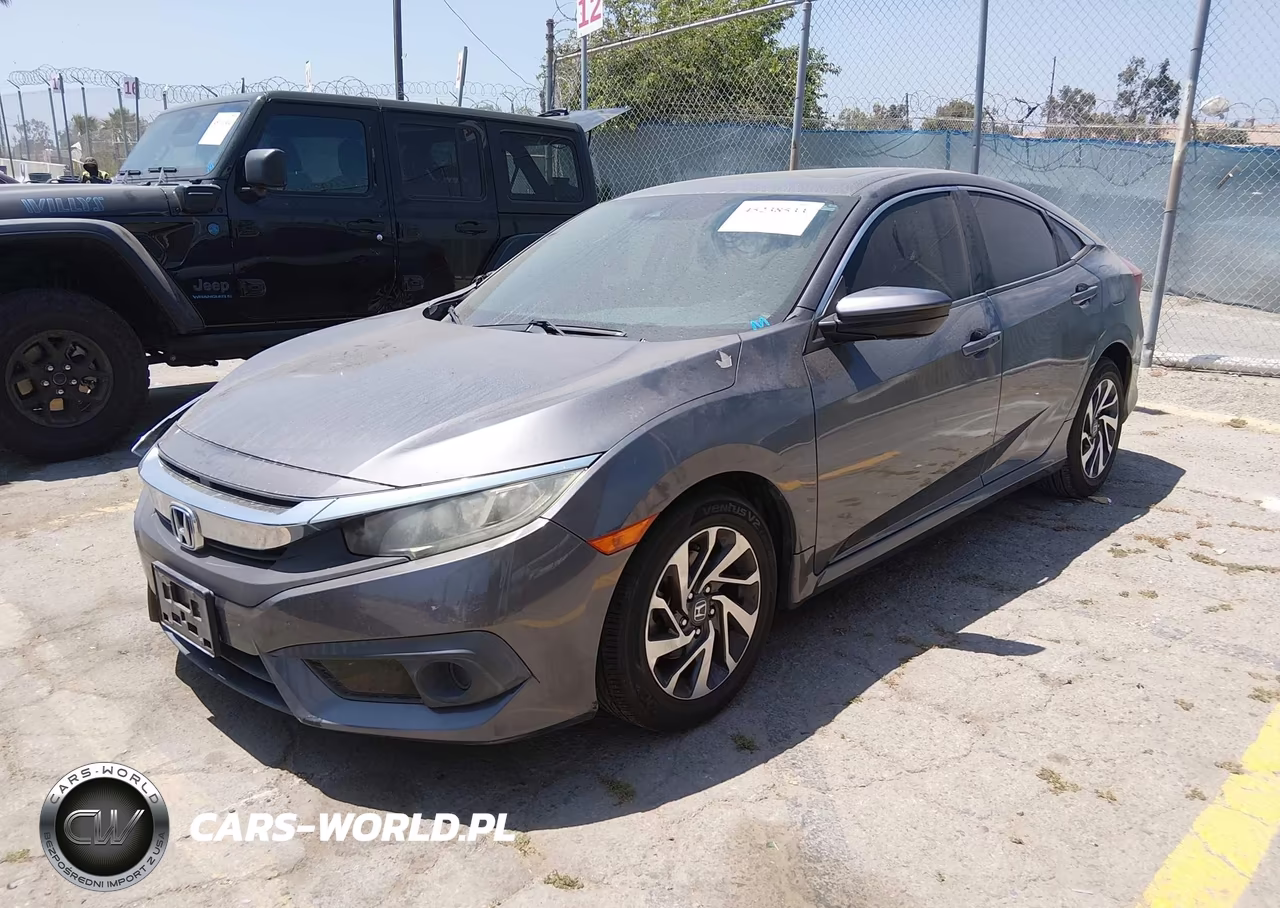 2016 Honda Civic Ex VIN:19XFC2F87GE202684 - 2