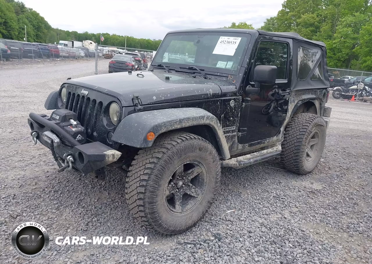 2013 Jeep Wrangler Sport VIN:1C4AJWAG1DL504545 - 2