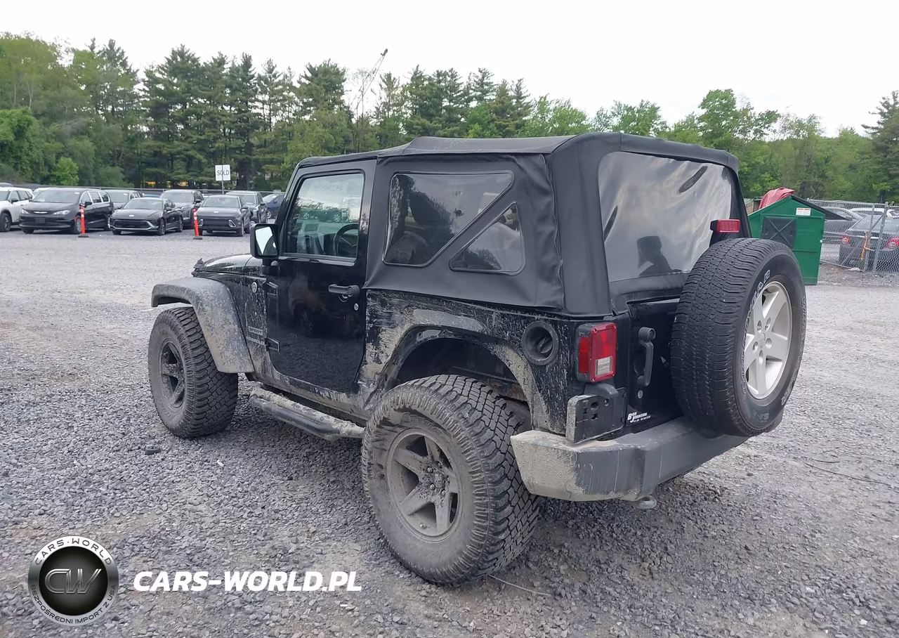 2013 Jeep Wrangler Sport VIN:1C4AJWAG1DL504545 - 3