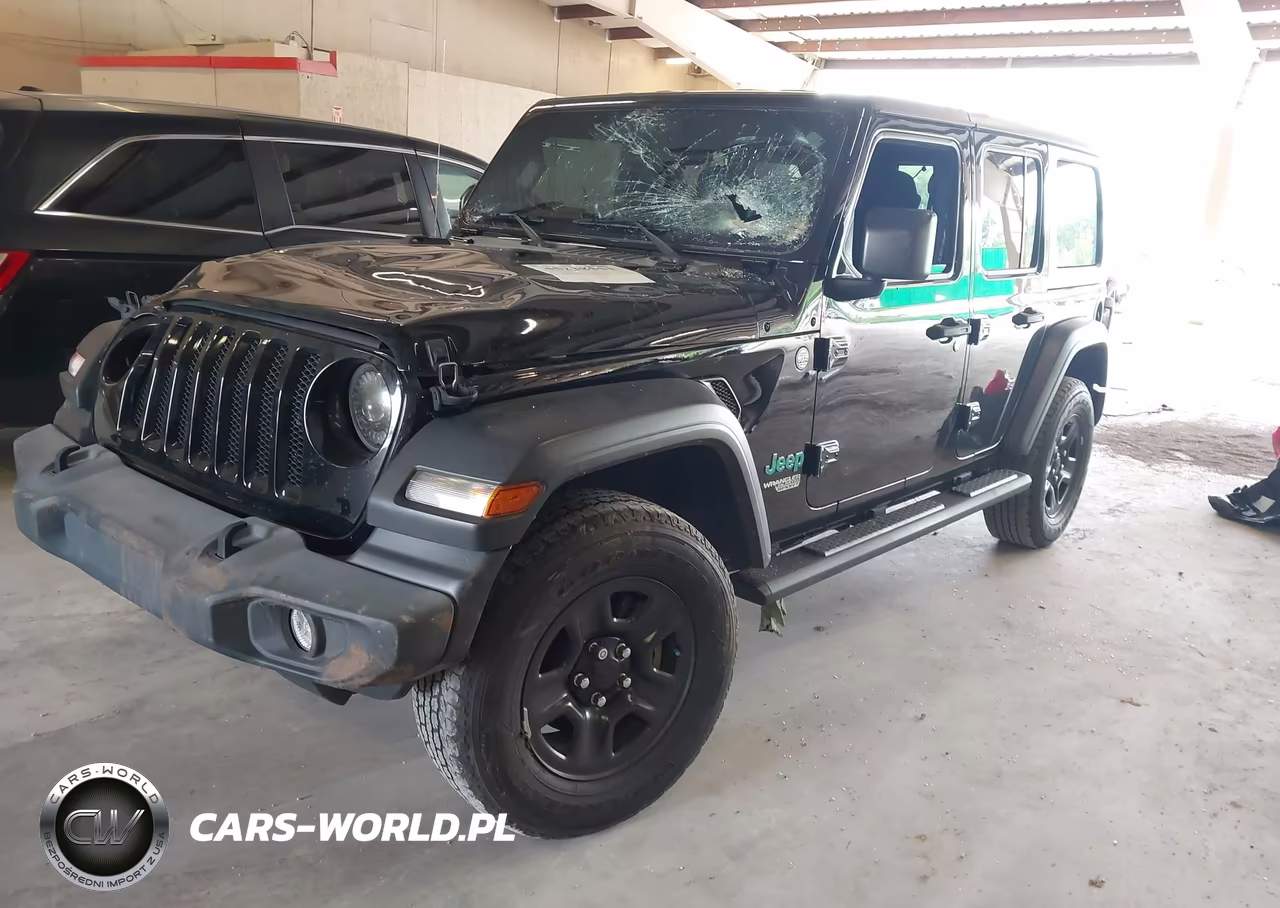2021 Jeep Wrangler Unlimited Sport 4X4 VIN:1C4HJXDG2MW521577 - 2