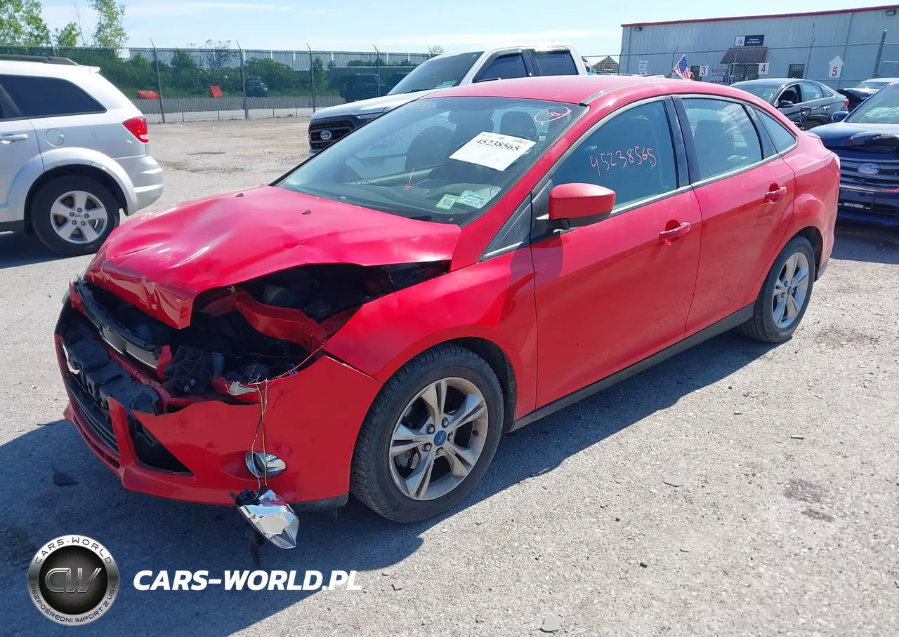 2012 Ford Focus Se VIN:1FAHP3F24CL336123 - 2