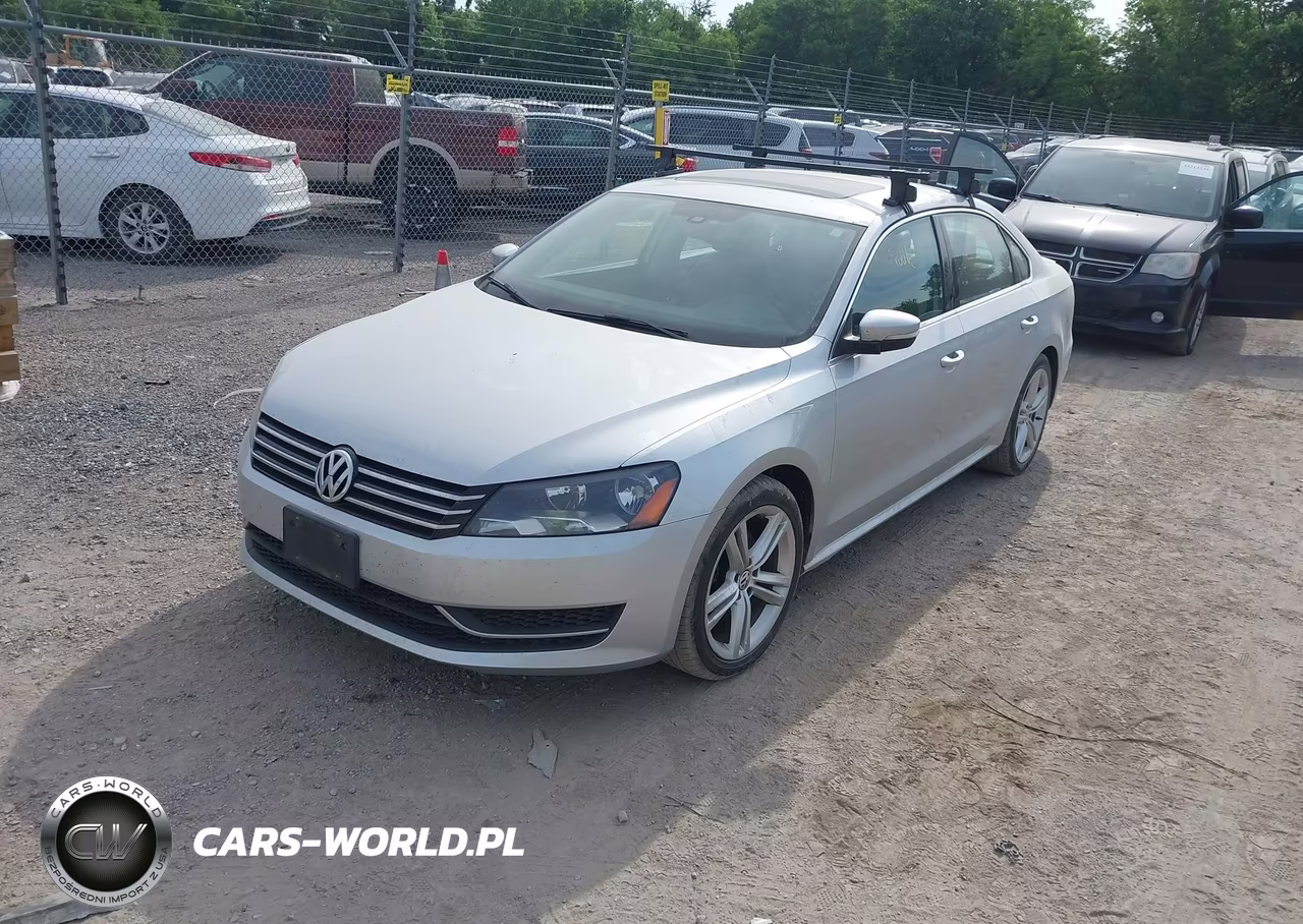 2014 Volkswagen Passat 1.8T Se VIN:1VWBS7A30EC116001 - 2