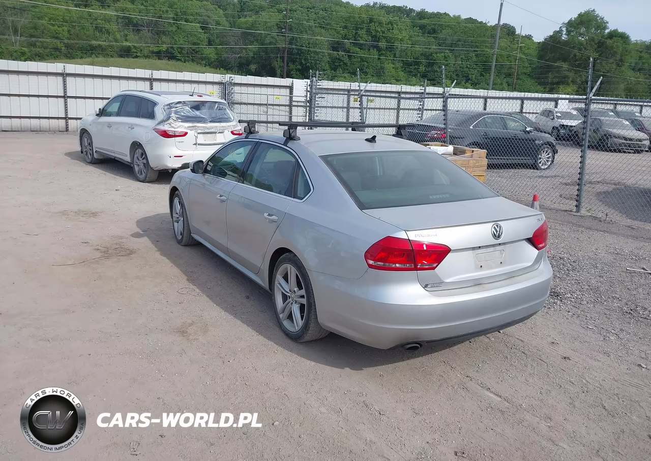 2014 Volkswagen Passat 1.8T Se VIN:1VWBS7A30EC116001 - 3