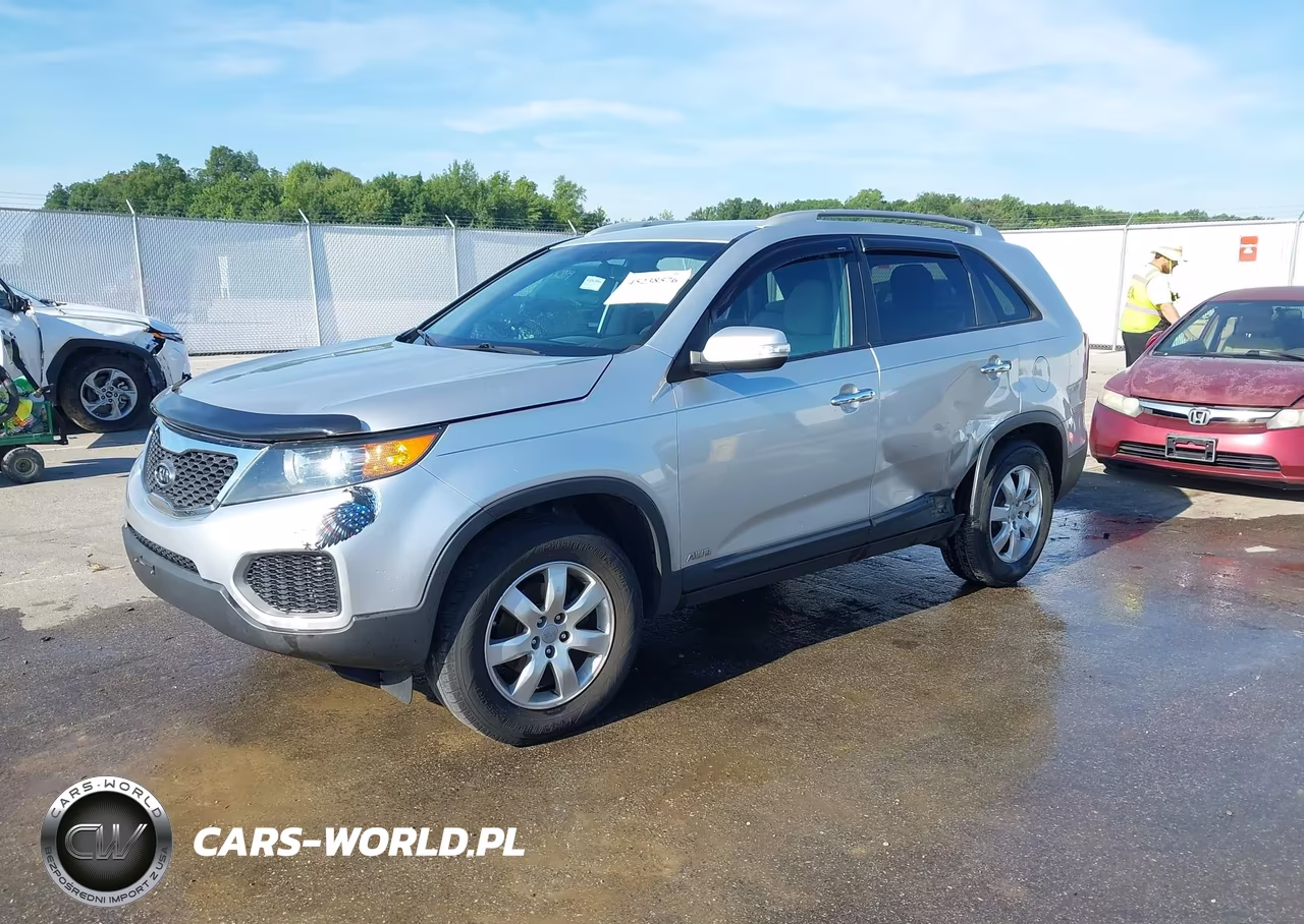 2012 Kia Sorento Lx V6 VIN:5XYKTDA26CG287186 - 2