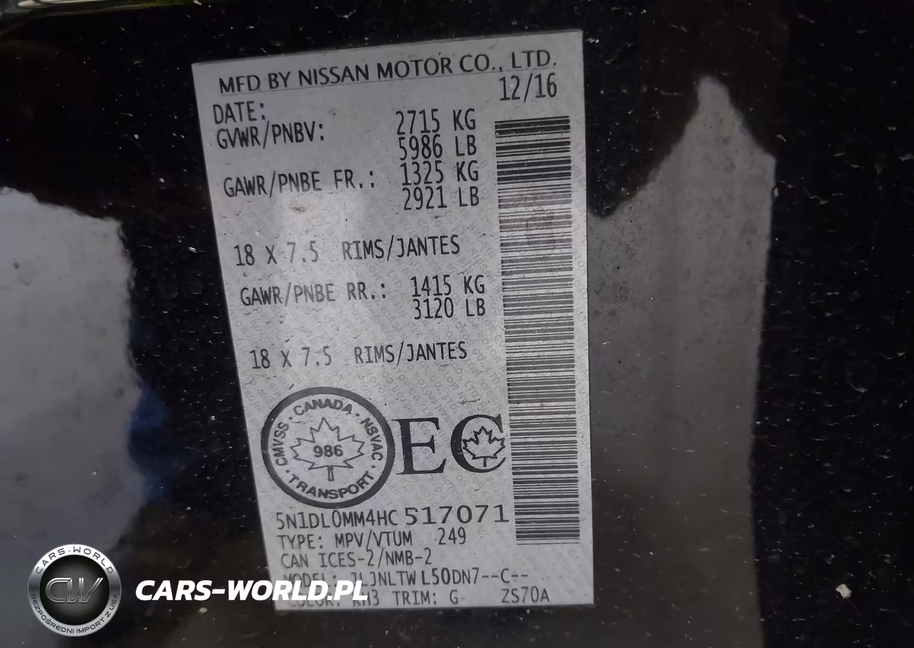 2017 Infiniti Qx60 VIN:5N1DL0MM4HC517071 - 9