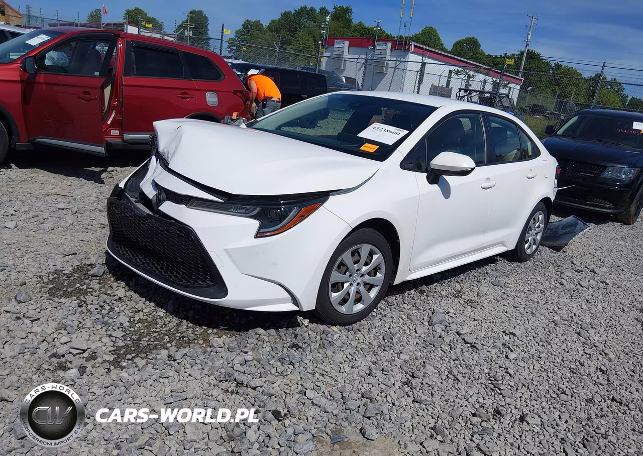 2021 Toyota Corolla Le VIN:JTDEPMAEXMJ188500 - 2