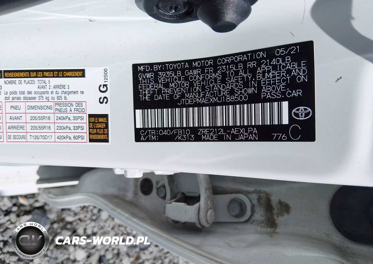 2021 Toyota Corolla Le VIN:JTDEPMAEXMJ188500 - 9