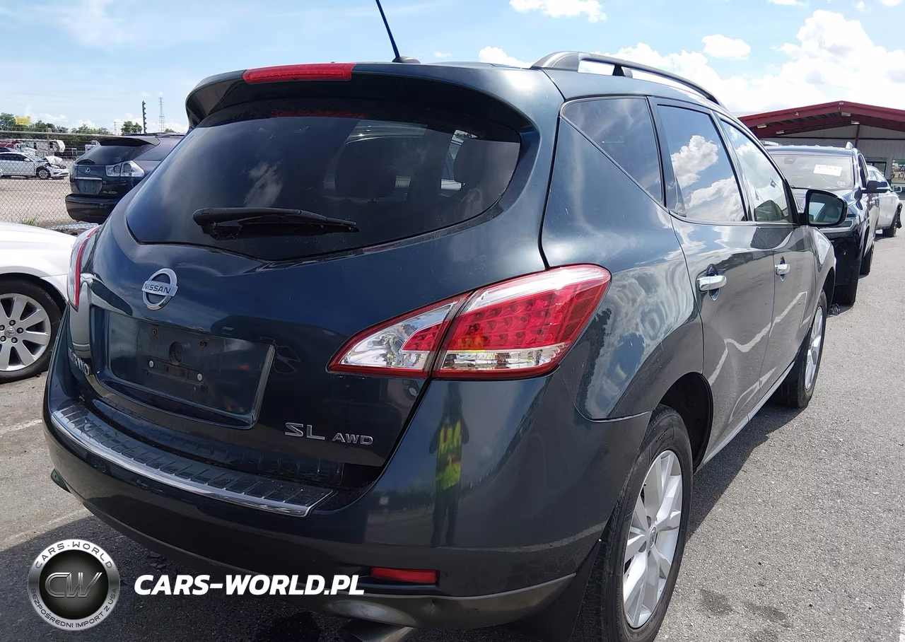 2011 Nissan Murano Sl VIN:JN8AZ1MW7BW173713 - 4