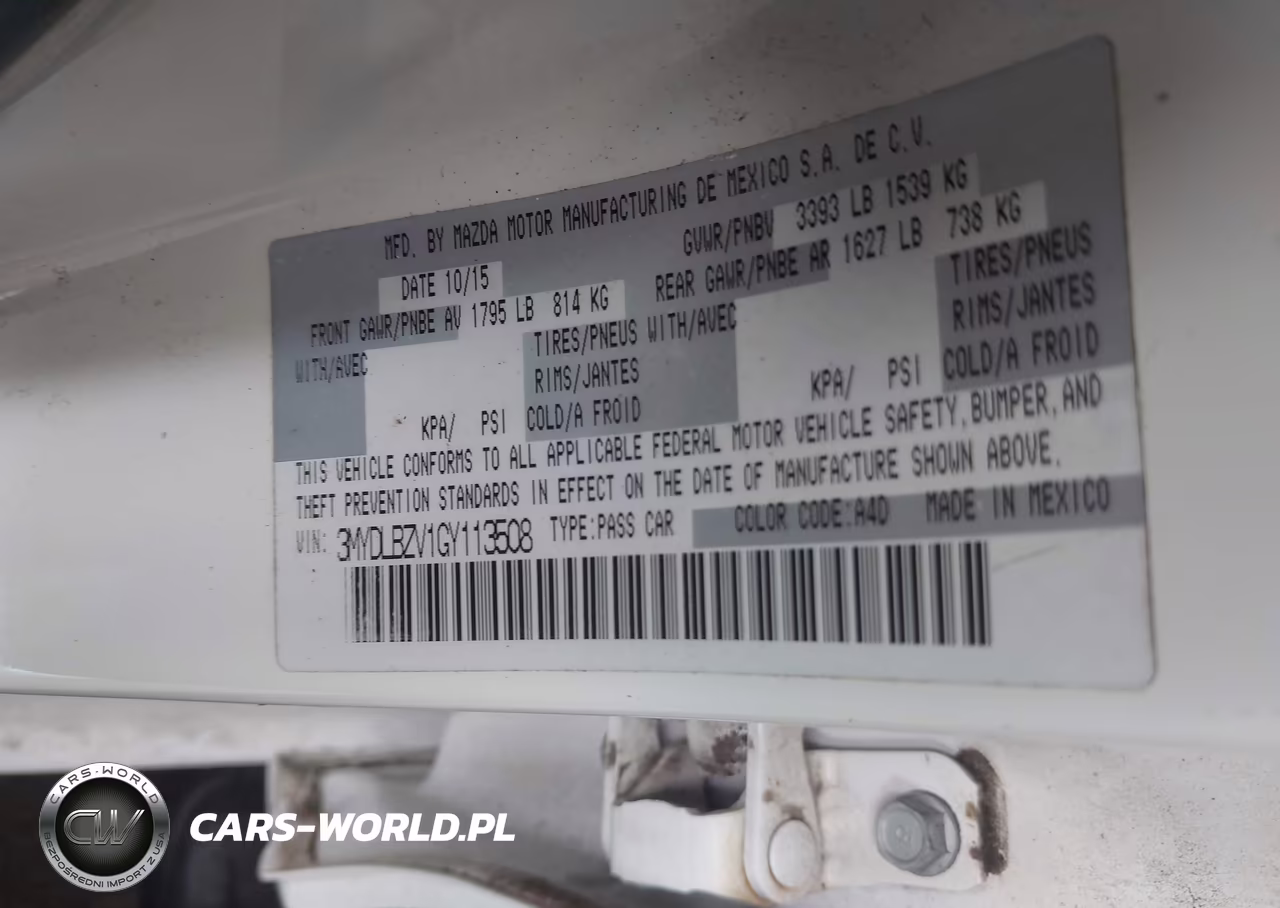 2016 Scion Ia VIN:3MYDLBZV1GY113508 - 9