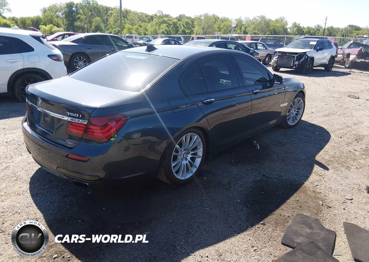 2013 BMW 750I VIN:WBAYA8C50DC996553 - 4