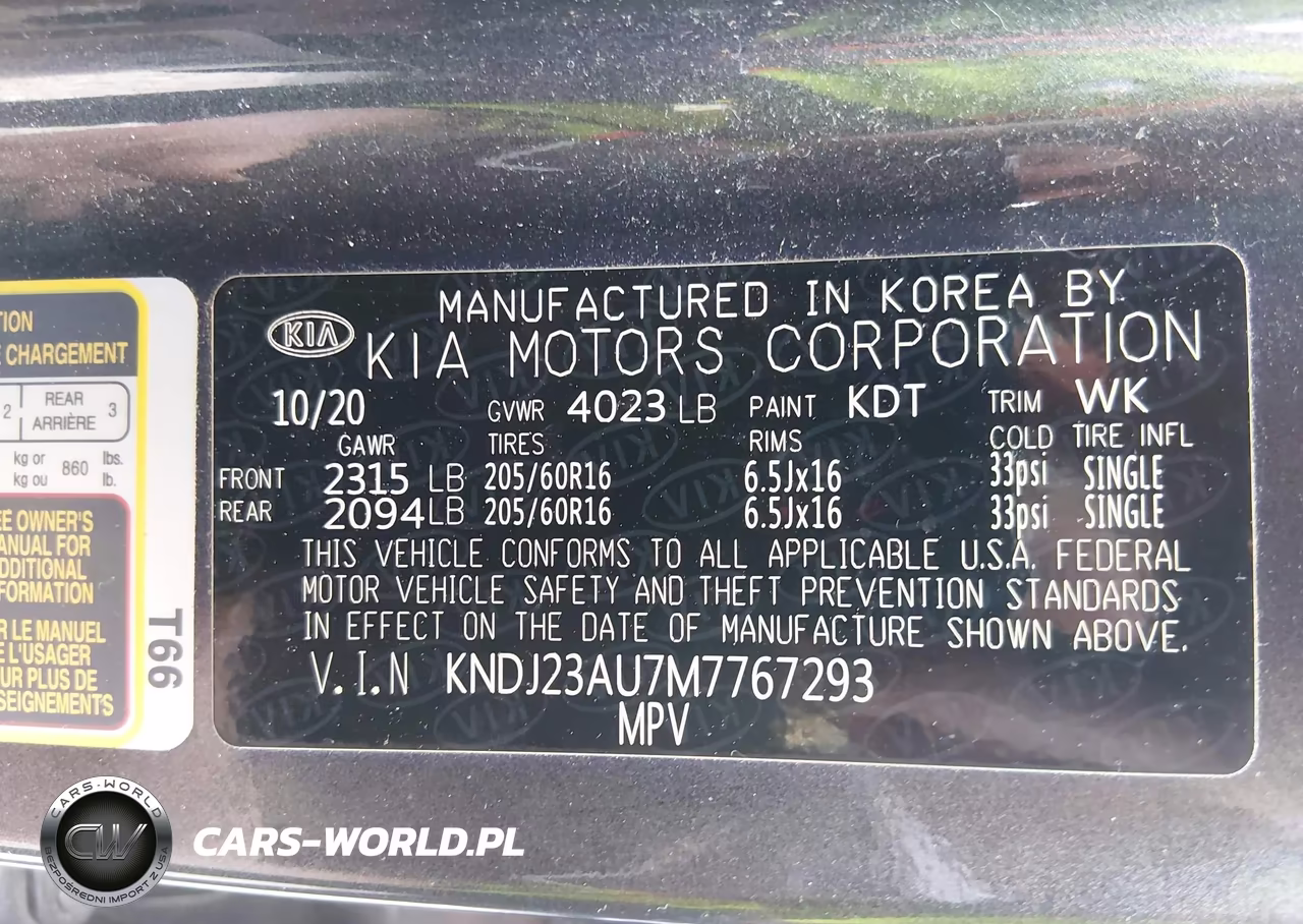 2021 Kia Soul S VIN:KNDJ23AU7M7767293 - 9