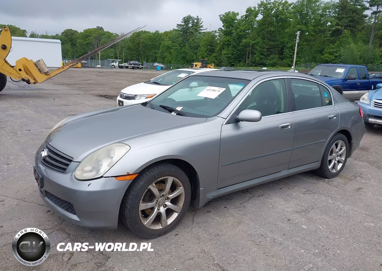 2005 Infiniti G35X VIN:JNKCV51F75M308537 - 2