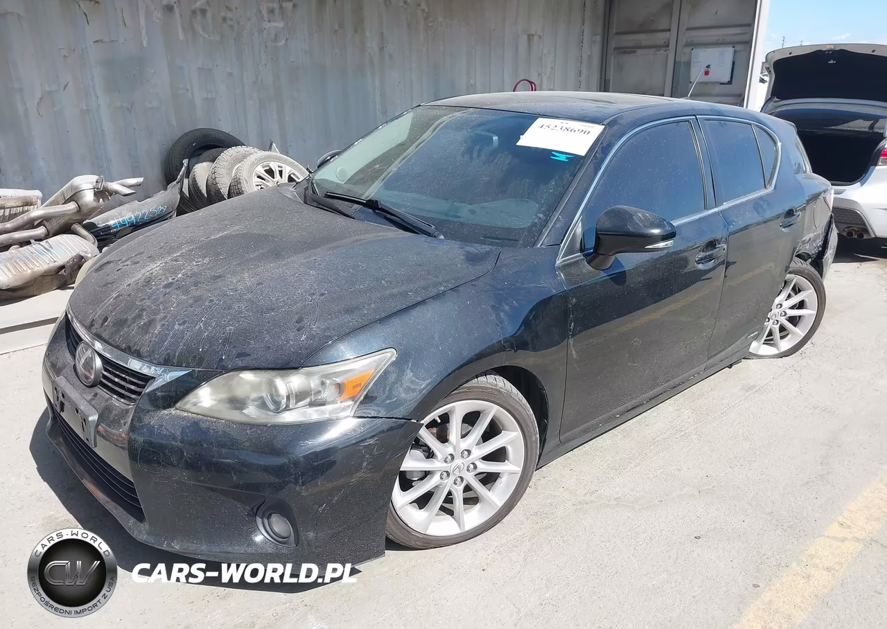 2013 Lexus Ct 200H VIN:JTHKD5BHXD2126341 - 2