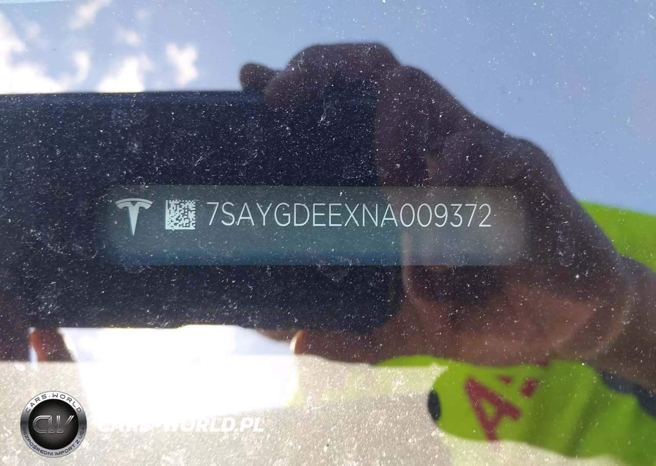 2022 Tesla Model Y Long Range Dual Motor All-Wheel Drive VIN:7SAYGDEEXNA009372 - 9