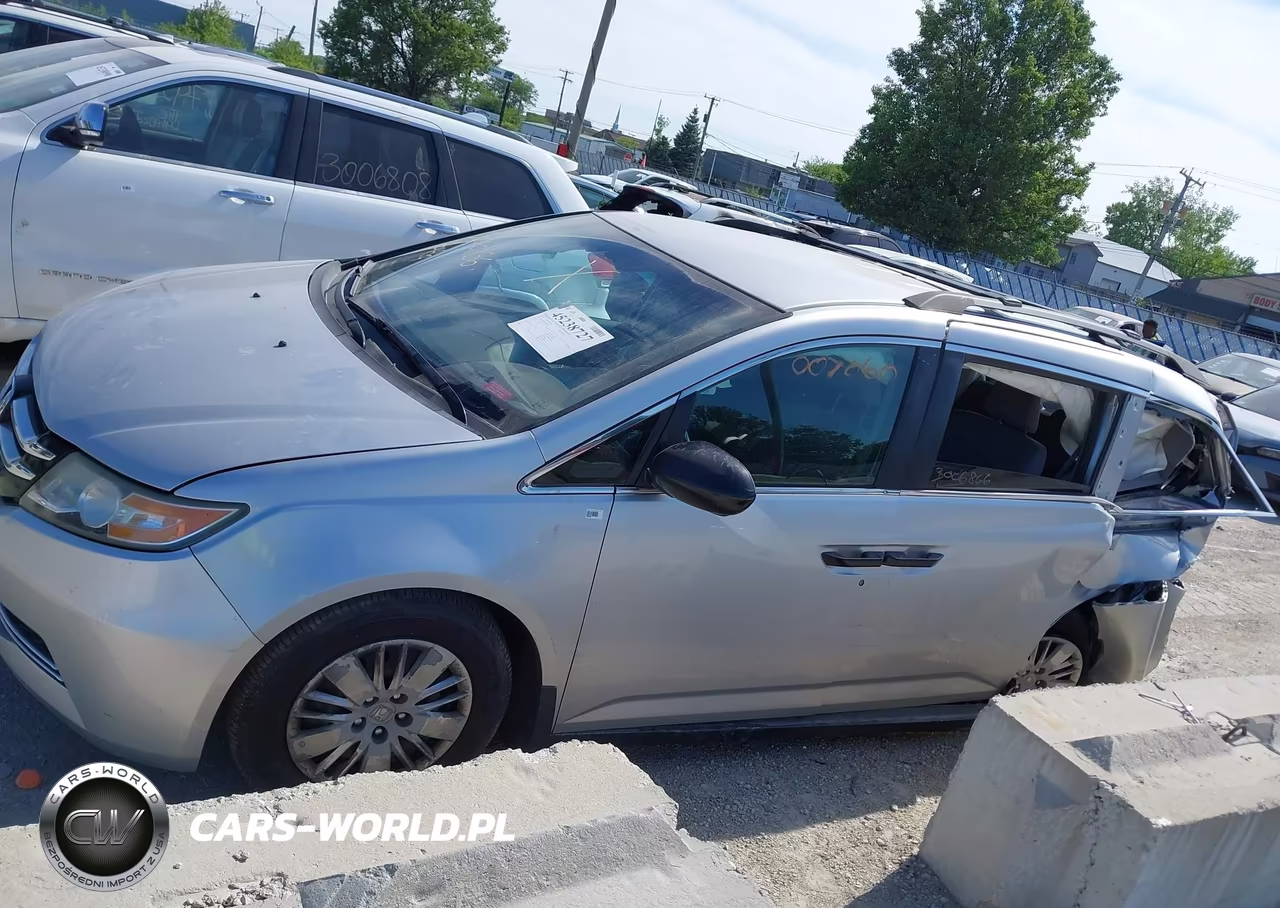 2014 Honda Odyssey Lx VIN:5FNRL5H24EB007060 - 14