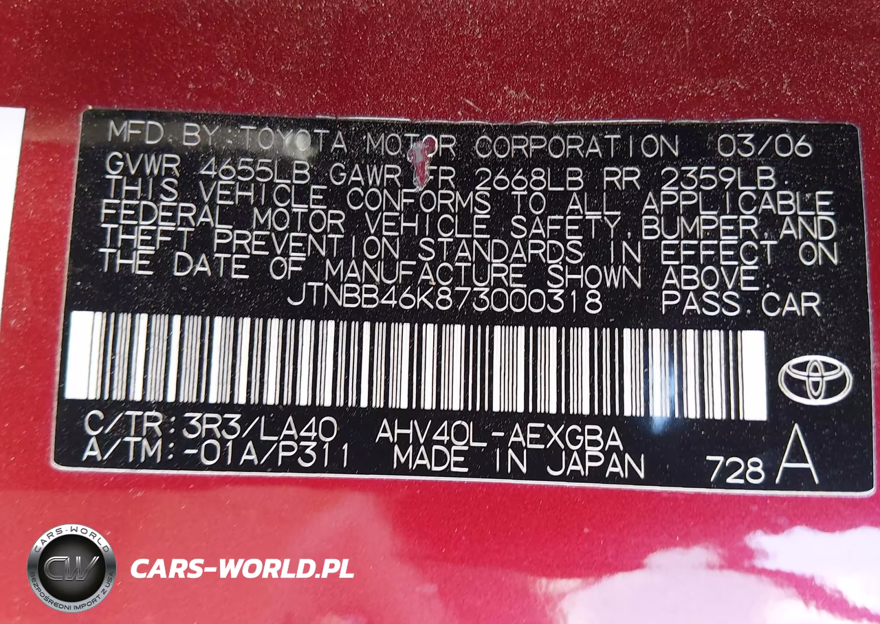2007 Toyota Camry Hybrid VIN:JTNBB46K873000318 - 9