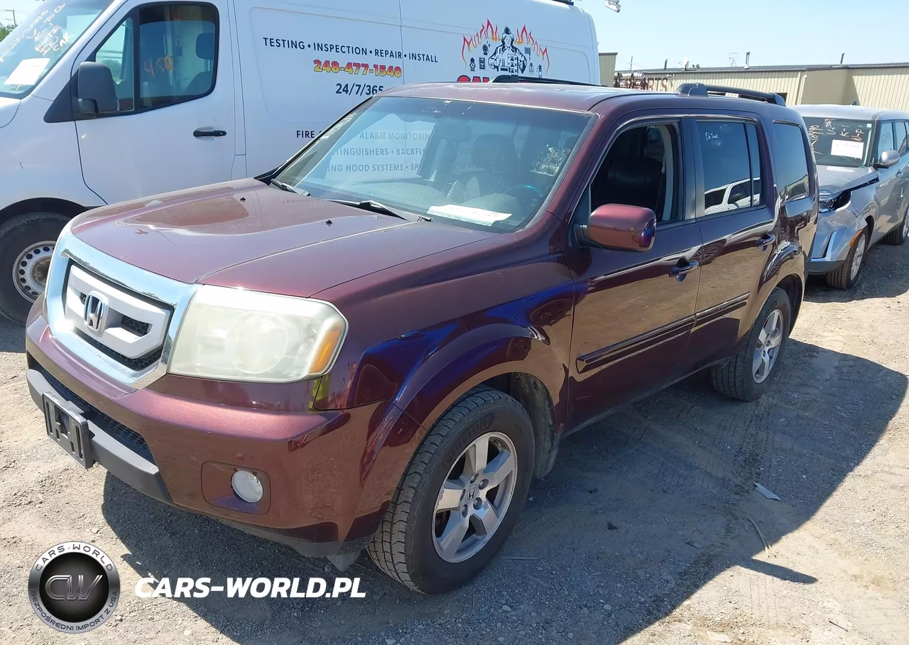 2011 Honda Pilot Ex-L VIN:5FNYF4H54BB027862 - 2