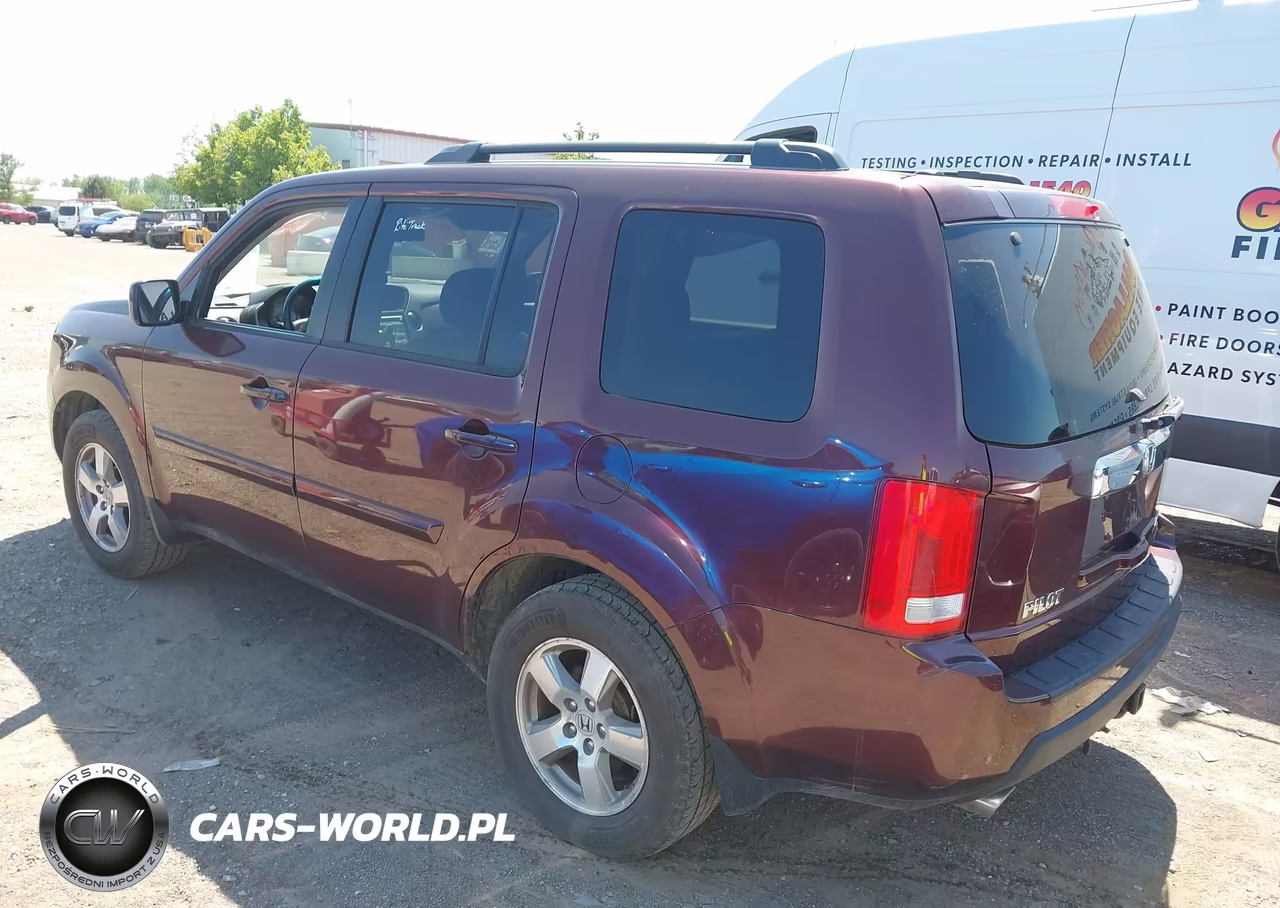 2011 Honda Pilot Ex-L VIN:5FNYF4H54BB027862 - 3