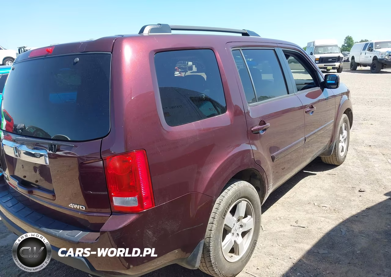 2011 Honda Pilot Ex-L VIN:5FNYF4H54BB027862 - 4
