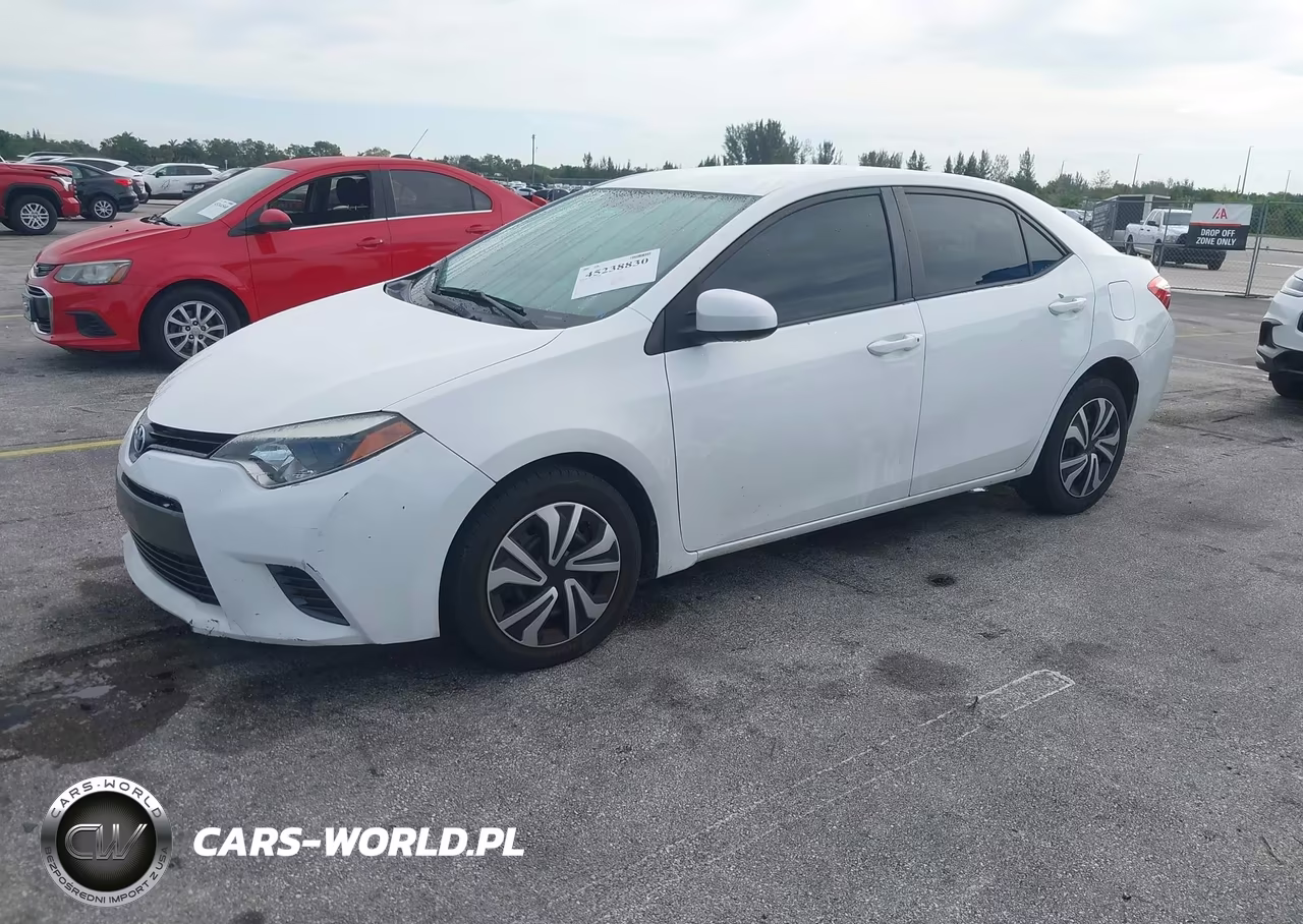 2016 Toyota Corolla Le VIN:5YFBURHE0GP520149 - 2